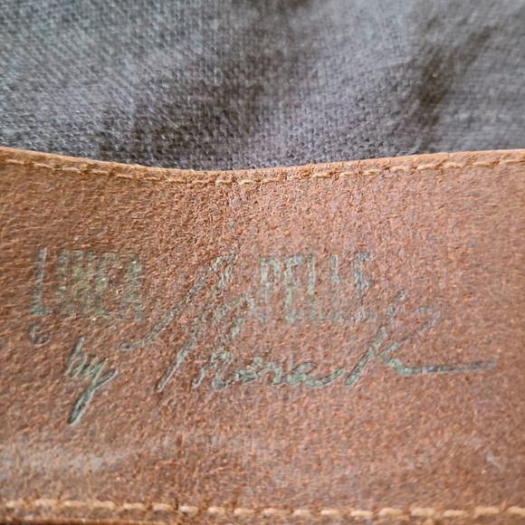 Linea Pelle Brown Leather belt Medium - Picture 2 of 3